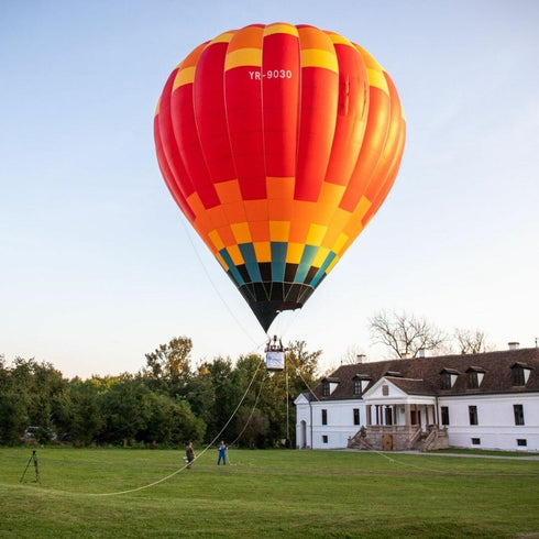 Zbor cu balonul cu aer cald - o ora de Brasov