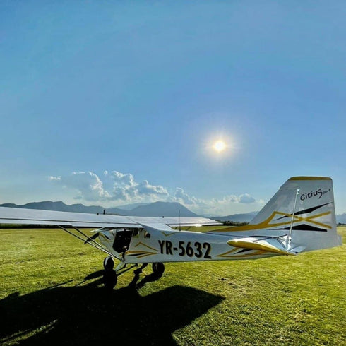 Zbor de initiere cu un avion ultrausor in Brasov