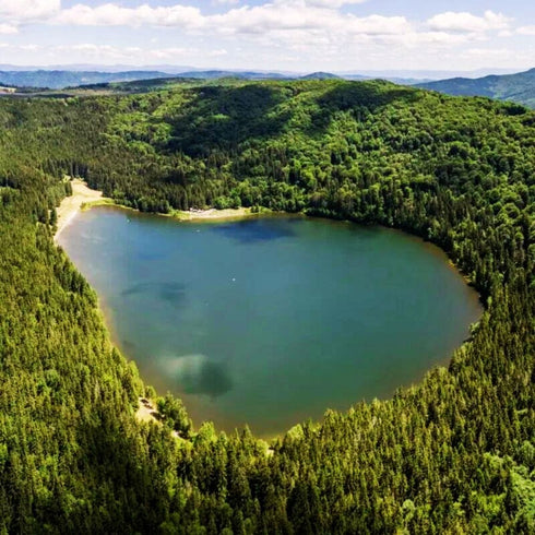 Zbor cu avionul de tip cost shared – Tur deasupra lacului Sfanta Ana