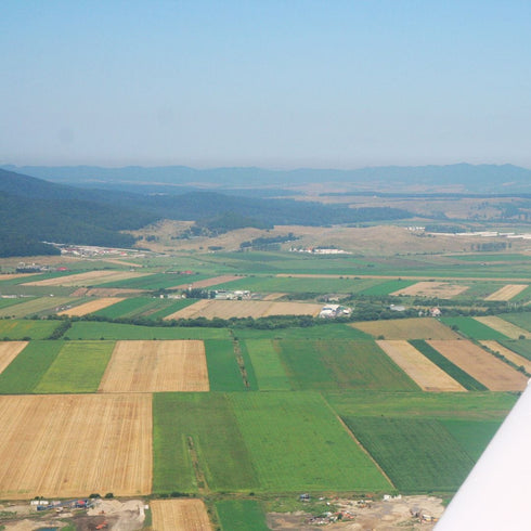 Zbor de initiere cu avionul, cu un pasager in spate